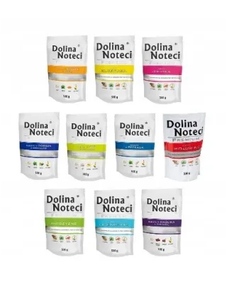 DOLINA NOTECI Set plicuri pentru caini, sortiment mixt 500 g x 30