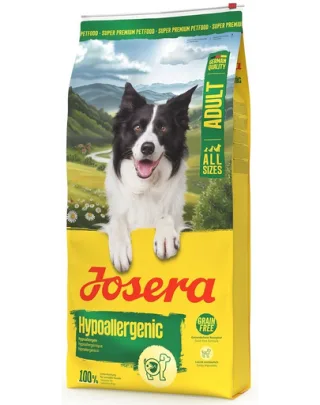 JOSERA Hypoallergenic Adult 12,5kg hrană fără cereale câini sensibili, cu insecte