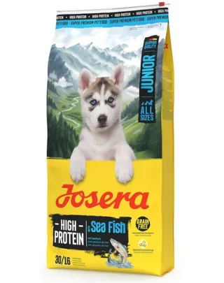 JOSERA High Protein Junior Sea Fish 12,5kg hrană pentru căței, cu pește oceanic și somon
