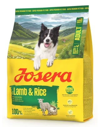 JOSERA Lamb and Rice Adult 900g hrană monoproteică cu miel