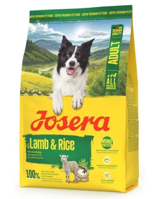 JOSERA Lamb and Rice Adult 3kg hrană monoproteică cu miel