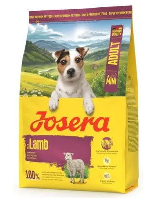 JOSERA Lamb Adult Mini 3kg hrană cu o singură proteină câini talie mică