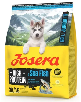 JOSERA High Protein Junior Sea Fish 900g hrană bogată în proteine pentru cățeluși