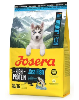 JOSERA High Protein Junior Sea Fish 3kg hrană căței bogată în proteine