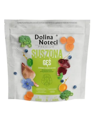 Dolina Noteci Premium Gâscă hrană uscată pentru câini, 1 kg