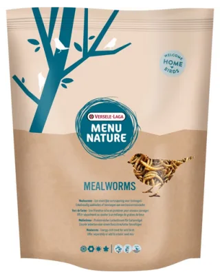VERSELE-LAGA Menu Nature Mealworms viermi de faina pentru pasari salbatice 300g