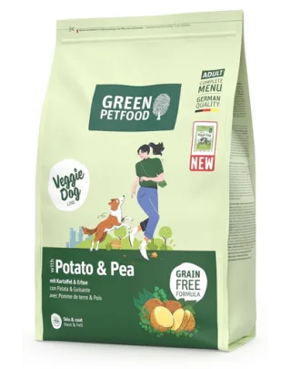 GREEN PETFOOD VeggieDog with Potato and Pea 3kg hrană vegetariană câini