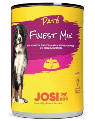 JOSERA JosiDog Pate Finest Mix 800g pate câini cu 5 tipuri carne