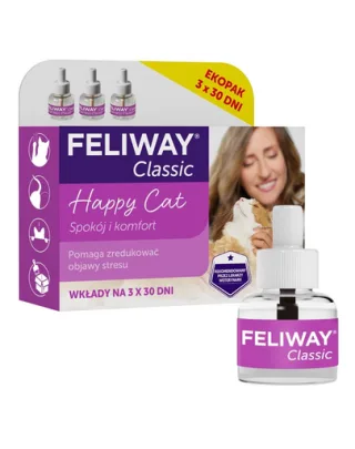 FELIWAY Classic 3 rezerve feromoni pentru pisici