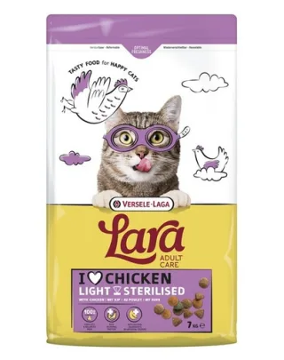 VERSELE-LAGA Lara Adult Light Sterilized 7 kg hrană pisici sterilizate
