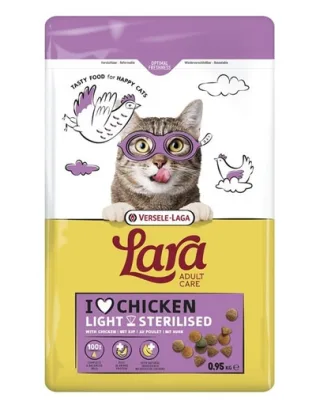 VERSELE-LAGA Lara Adult Light Sterilized 900 g hrană pisică sterilizată