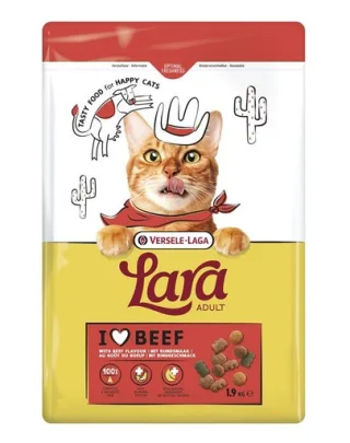 VERSELE-LAGA Lara Adult Beef 1,9 kg cu vită hrană pisici
