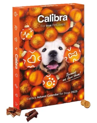 CALIBRA Calendar advent pentru câini cu gustări din carne 120 g
