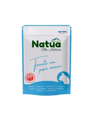 NATUA Natural Ton cu sardine în aspic pentru pisici 70 g