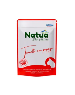 NATUA Natural ton cu papaya în jeleu pentru pisici 70 g