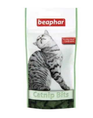 BEAPHAR Catnip Bits Recompense cu iarba matei pentru pisici 35 g