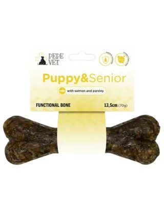 PAKA ZWIERZAKA PEPE Vet os pentru căței și câini seniori 13,5 cm (70g)