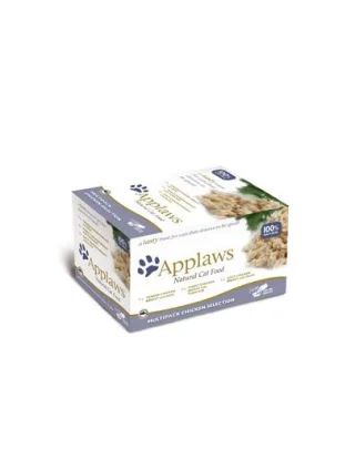 APPLAWS POT Cat 8 x 60g MultiChicken