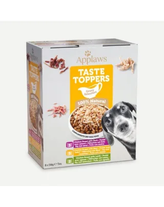 APPLAWS Applaws Dog Tin 8x156g Gravy Multipack Hrana umeda caine