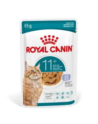 ROYAL CANIN Ageing 11+ Jelly 12x85 g hrană în aspic pisici senior, după 11 ani