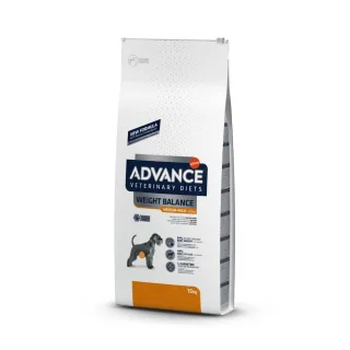 ADVANCE Veterinary Diets Weight Balance Medium/Maxi, M-XL, dietă veterinară câini, hrană uscată, obezitate ADVANCE Veterinary Diets Weight Balance Medium/Maxi, M-L, dietă veterinară câini, hrană uscată, obezitate, 12kg