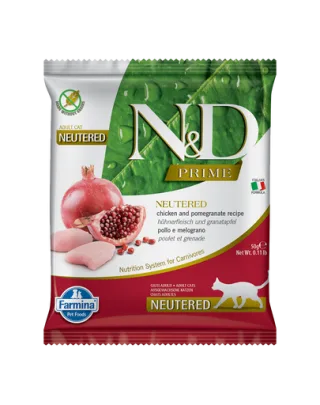 FARMINA N&amp;D Prime Cat Chicken &amp; Pomegranate Neutered 50 g