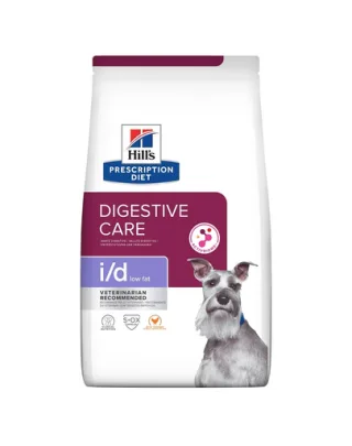 HILL’S Prescription Diet Canine i/d Low Fat Digestive Care cu pui 4 kg