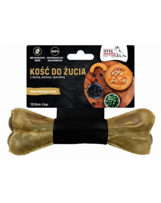 SYTA MICHA Os de mestecat hipoalergenic cu carne de cal pentru câini 13,5 cm