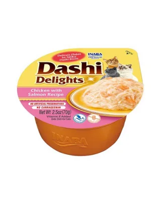 INABA Cat Dashi Delights hrana pisica cu somon 70 g