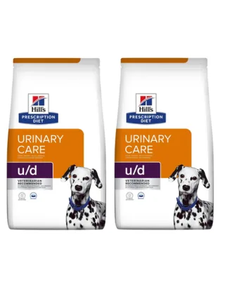 HILL'S Prescription Diet Canine U/D Urinary Care 20 kg (2x10 kg) hrana dietetica caini cu afectiuni rezultate din urolitiaza