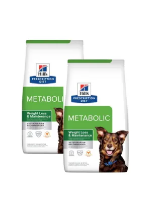 HILL'S Prescription Diet Canine Metabolic hrana caini supraponderali 24 kg (2x12 kg)