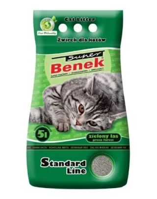 BENEK Super Nisip Green Forest 5l + 0,1l