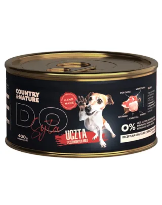 COUNTRY&amp;NATURE Hrana umeda pentru caini, cu vita 400 g