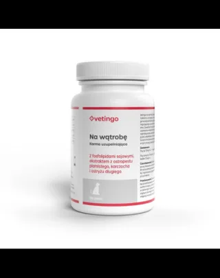 VETINGO Suport hepatic pentru câini 60 capsule