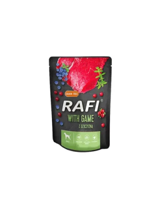 DOLINA NOTECI Rafi cu vanat hrana umeda caini 300 g
