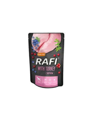 DOLINA NOTECI Rafi hrana umeda caini adulti toate rasele, curcan 300 g