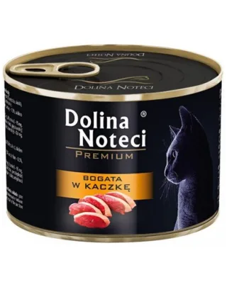 DOLINA NOTECI Premium Bogată în rață - pentru pisici adulte 185 g