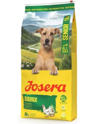JOSERA Senior Balance 2x12,5kg hrană câini bătrâni cu aport redus de grăsimi