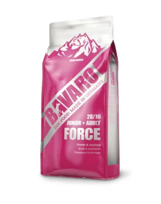 JOSERA Bavaro Force Junior Adult 28/16 2x18 kg hrană câini junior și câini adulți cu activitate fizică ridicată
