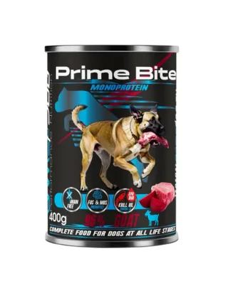 GAME DOG Prime Bite capră și sfeclă 400g hrană umedă monoproteică pentrucâini sensibili