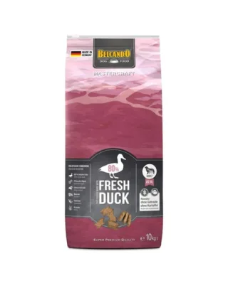 BELCANDO Mastercraft Fresh duck Hrana uscata pentru caini adulti activi, cu rata 10 kg