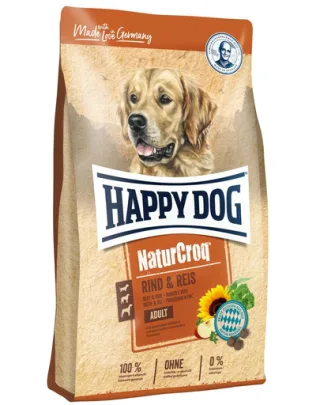 HAPPY DOG NaturCroq Vită/Orez 4 kg