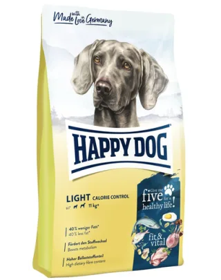 HAPPY DOG Supreme Fit &amp; Vital Light Calorie Control, hrana pentru controlul greutatii, 4 kg