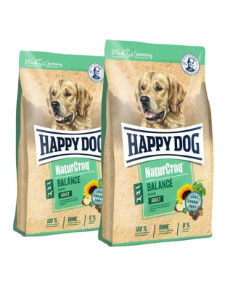 HAPPY DOG NaturCroq Balance Hrana uscata pentru caini adulti, cu pui 30 kg (2 x 15 kg)