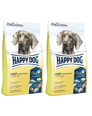 HAPPY DOG Supreme Fit&amp;Vital Light Calorie Control 24 kg (2x12 kg) hrana caini obezi sau cu tendinta de ingrasare
