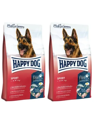 HAPPY DOG Supreme Fit&amp;Vital Sport Adult 28 kg (2x14 kg) hrana caini adulti activi