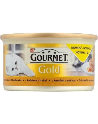 GOURMET Gold Savoury Cake Pui și Morcovi 85 g