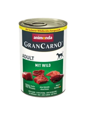 ANIMONDA GranCarno Adult vanat 400g conserva pentru caini
