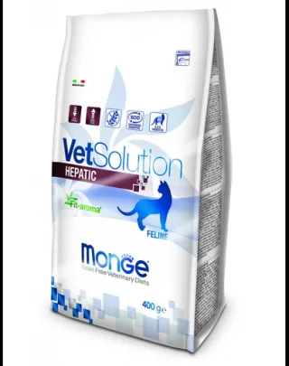 MONGE Vet Solution Cat Hepatic hrana dietetica pentru pisici cu afectiuni hepatice 1,5 kg