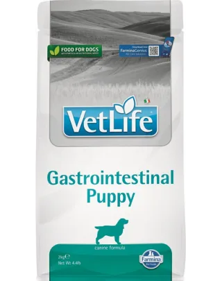 FARMINA Vet Life Gastrointestinal Puppy, Hrana uscata catei, pentru sistemul digestiv sensibil 2 kg
